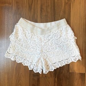 JUSTICE LACE SHORTS | SZ 18